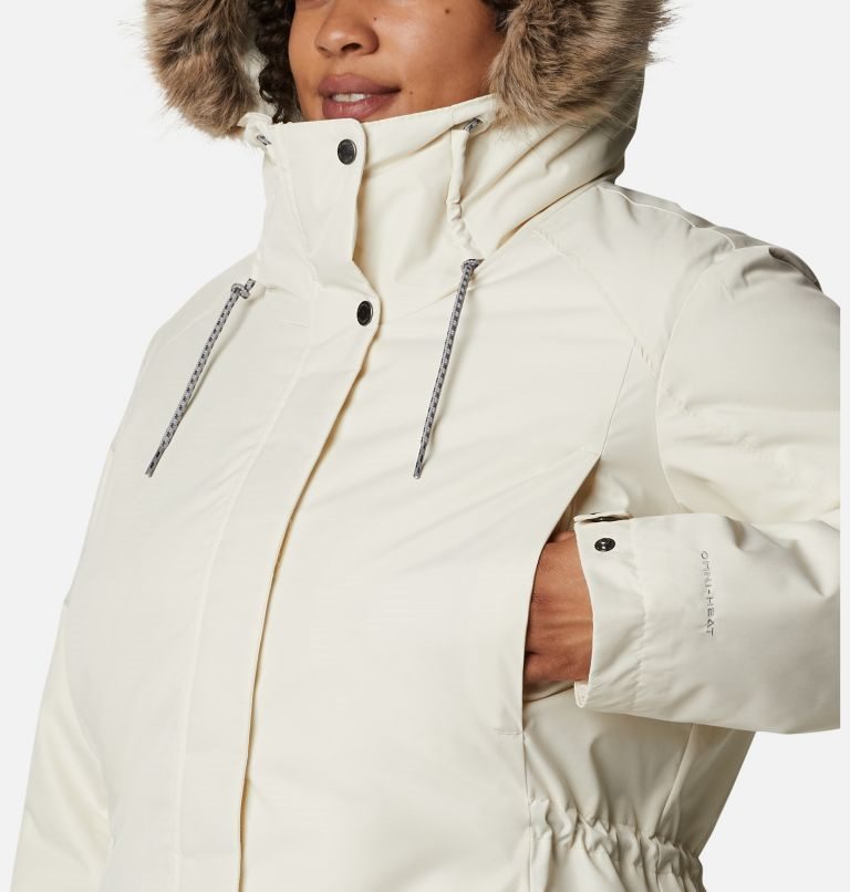 Columbia Suttle Mountain II Isolerte Jakker Dame Pisket Krem | Plus Size 73125Z